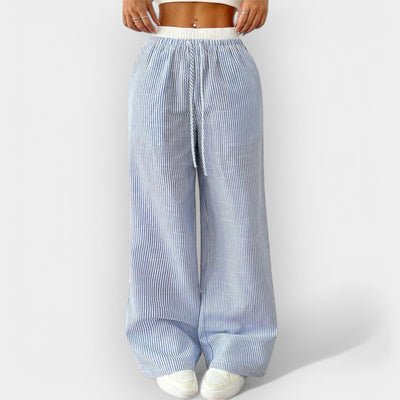 Ainsworth | Striped Wide Trousers for Professionals