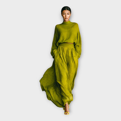 Taylor | Knitwear Ensemble With Airy Sophistication