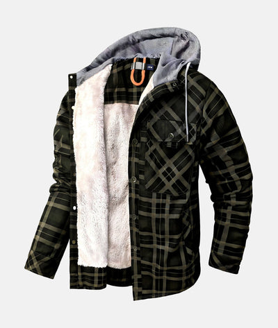 Checked Flannel Jacket | Last day 80% off!
