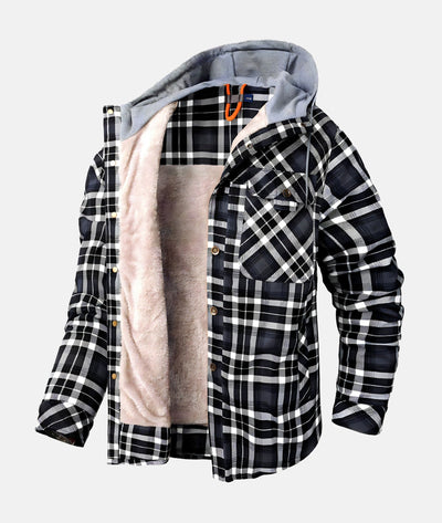Checked Flannel Jacket | Last day 80% off!