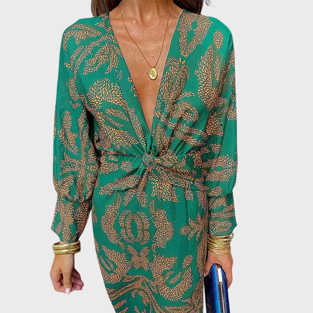 Ariel | Boho Luxe Wrap Dress