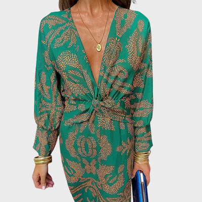 Ariel | Boho Luxe Wrap Dress
