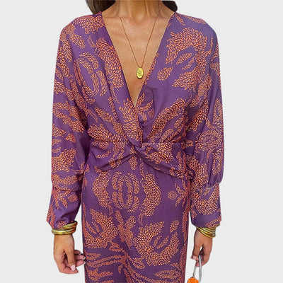 Ariel | Boho Luxe Wrap Dress