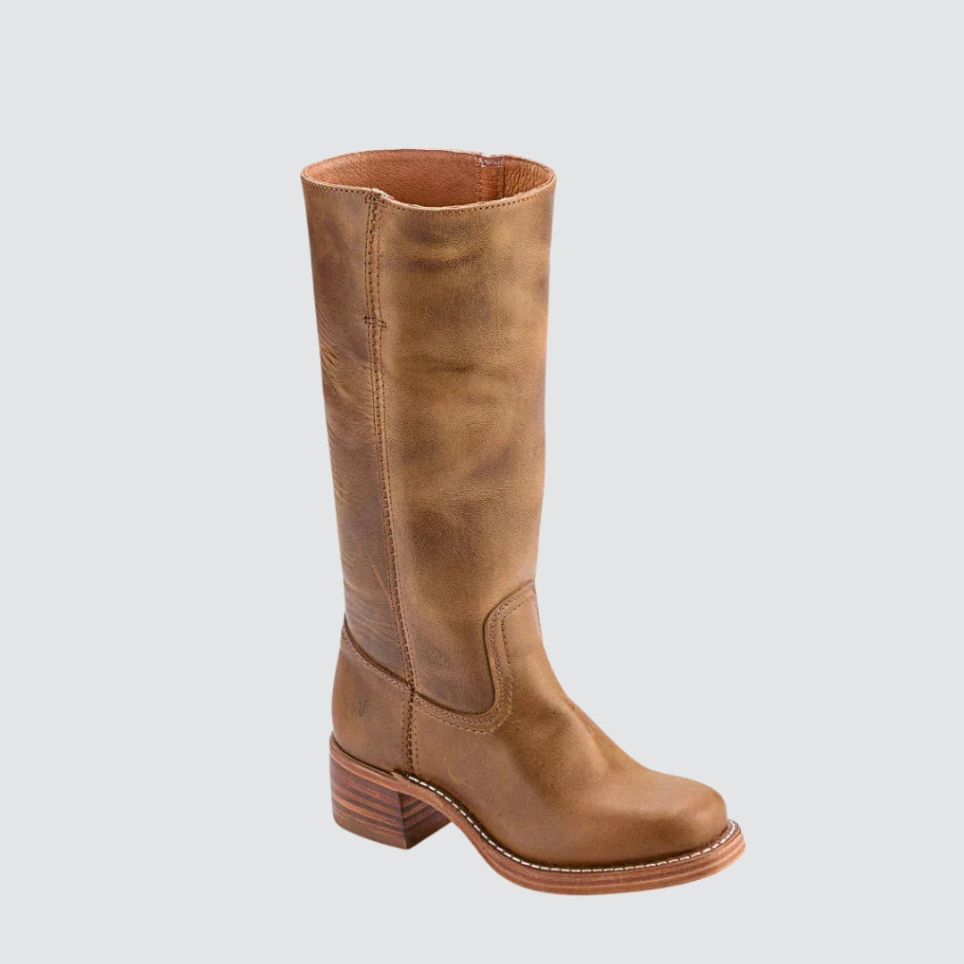 Isla | Knee-High Boots with Slim Fit and Structured Sole