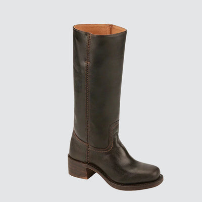 Isla | Knee-High Boots with Slim Fit and Structured Sole