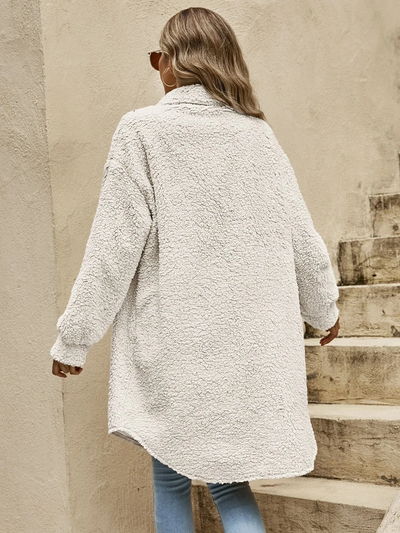 Lila Button Down Long Cardigan - Soft Knit, Lightweight Layer, All-Season Style