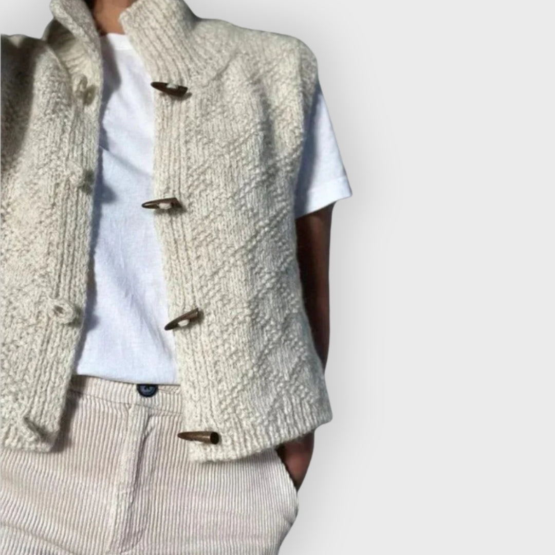 Jane | Sophisticated Sleeveless Knit Vest