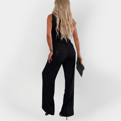Alexandrina | Immaculate Sleeveless Top and Trousers