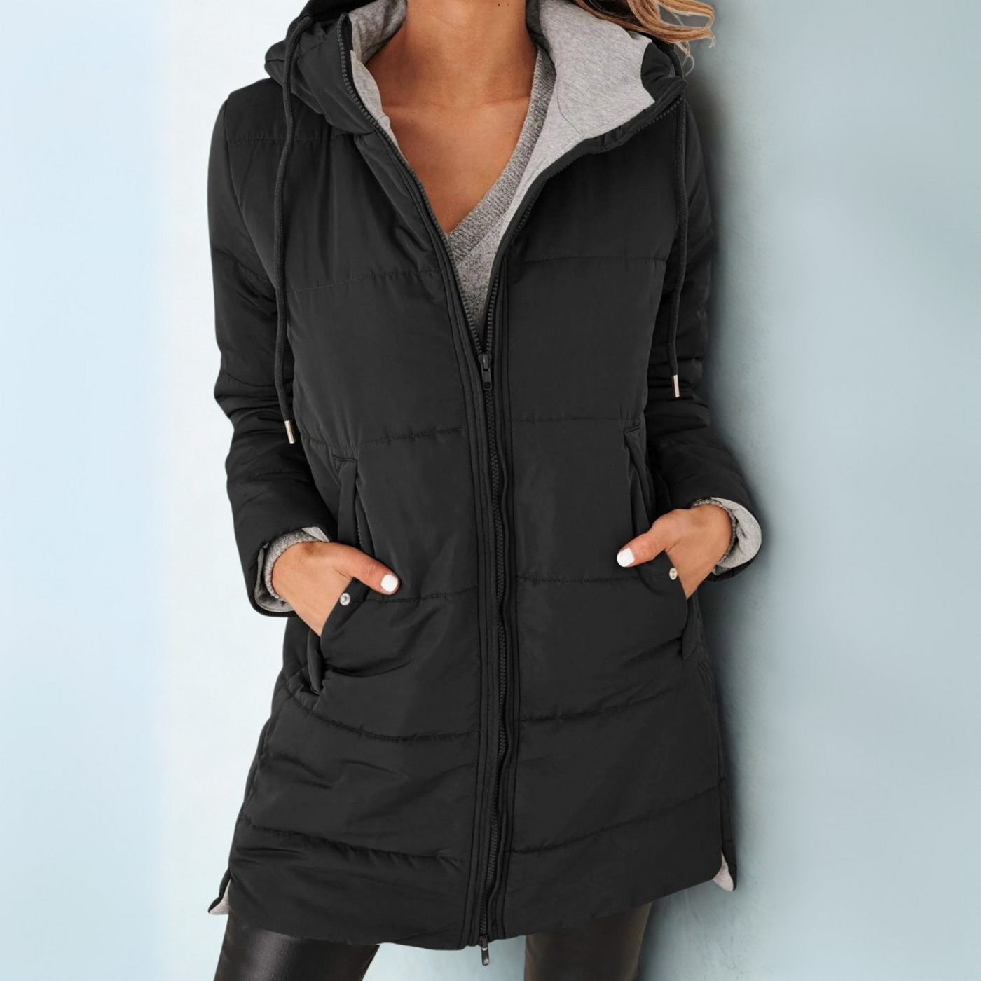 Ottoline™ | Casual Hooded Puffer Down Jacket