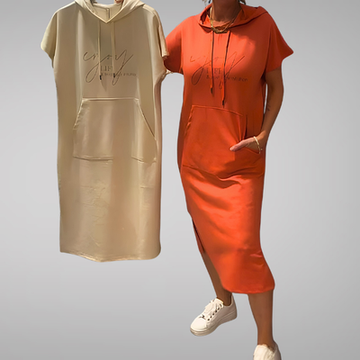 Saskia | Casual Hoodie Jurk