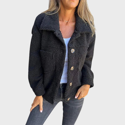Renee | Autumn Teddy Fabric Jacket