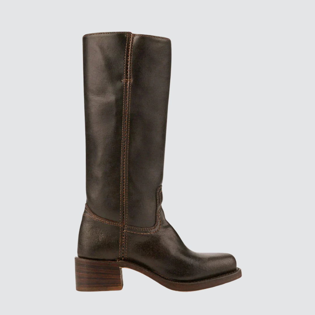 Isla | Knee-High Boots with Slim Fit and Structured Sole