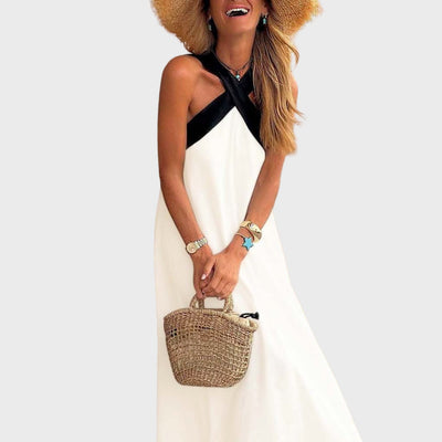 Jillian | Crossover Long Dress