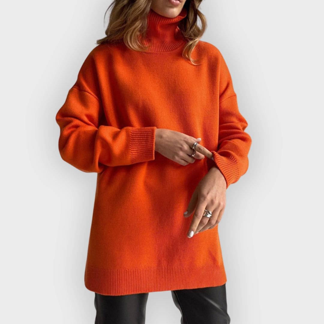 Mila | High-Neck Sweater with Long Sleeves