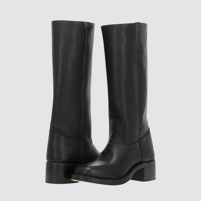 Isla | Knee-High Boots with Slim Fit and Structured Sole