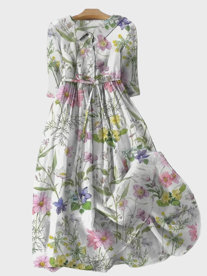 Charlotte | Pari Dress With Hypercolourful Florals