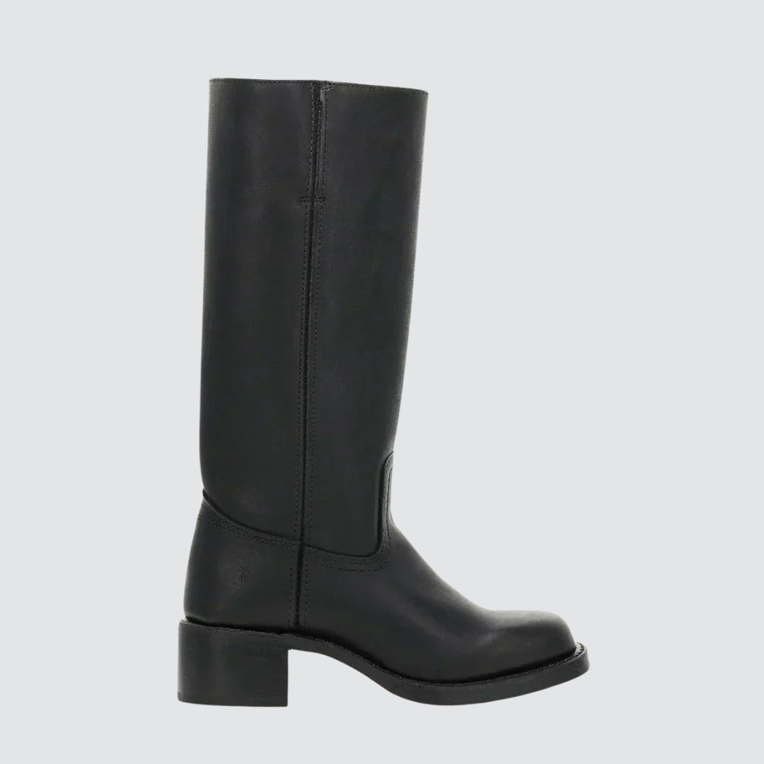 Isla | Knee-High Boots with Slim Fit and Structured Sole