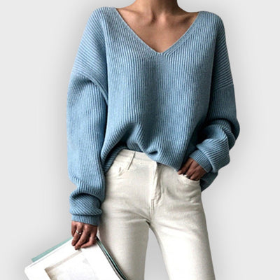 Orla | Comfortable Sweater with V-Neckline