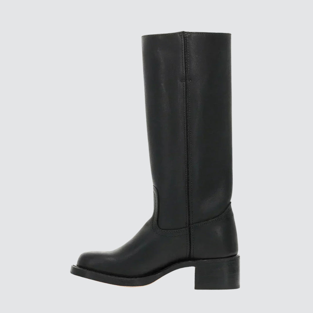 Isla | Knee-High Boots with Slim Fit and Structured Sole