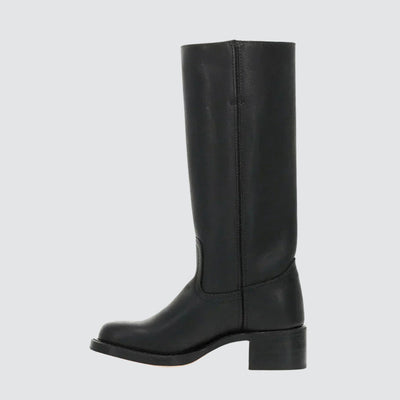 Isla | Knee-High Boots with Slim Fit and Structured Sole