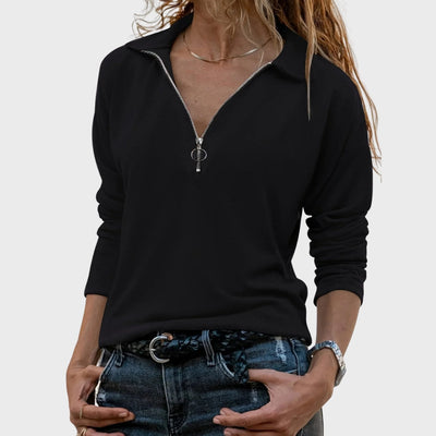 Amelia | Autumn Chic Long-Sleeved Top