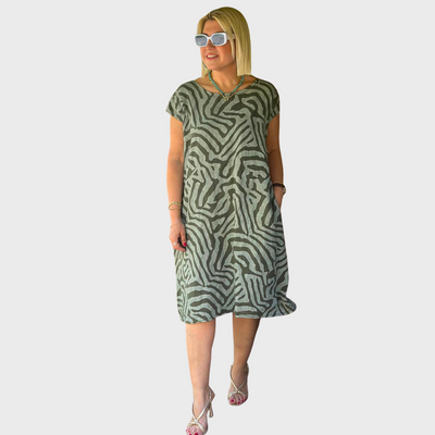 Luna | Summer Dress with Lovely Print