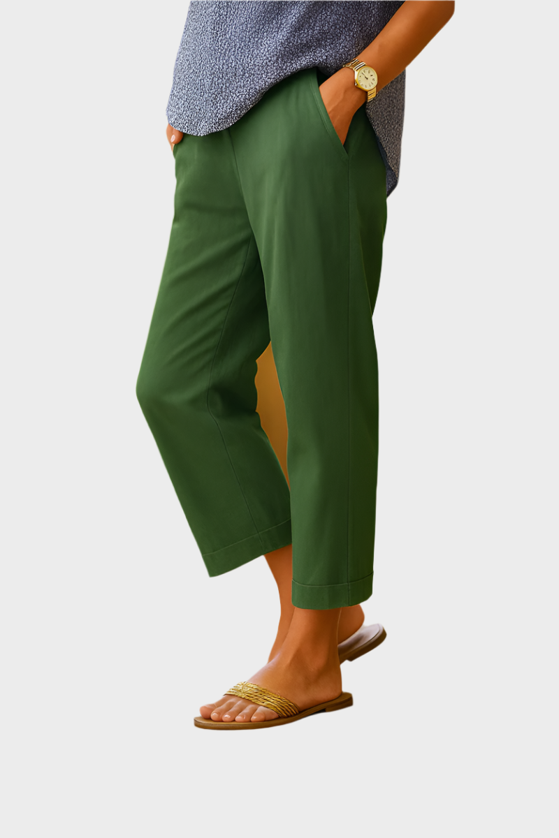 Ainsley | Luxurious Breathable Summer Linen Trousers