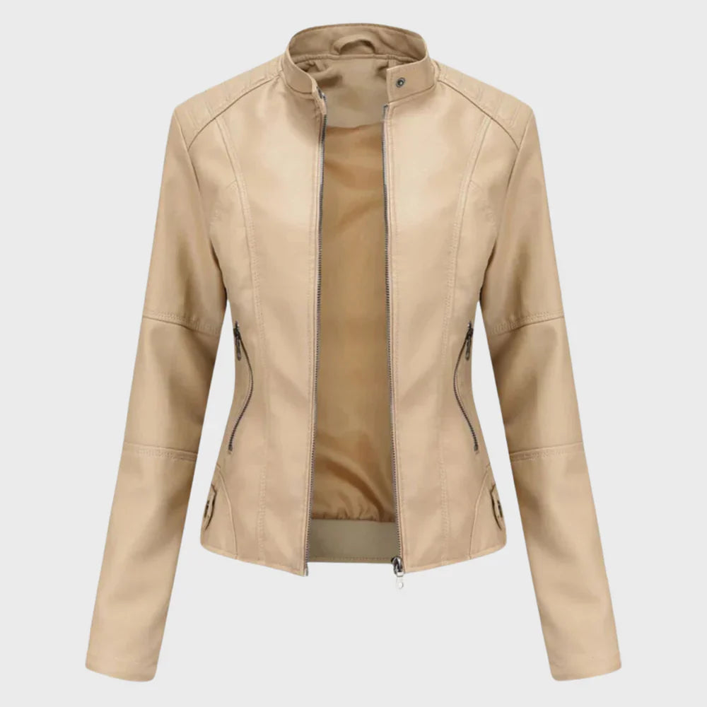 Alexandra | Casual Leather Jacket
