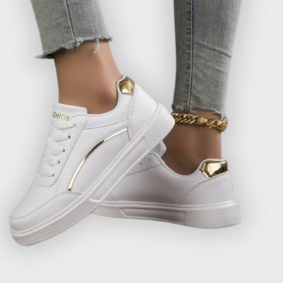 Paige |  Orthopedic PU Leather Sneakers