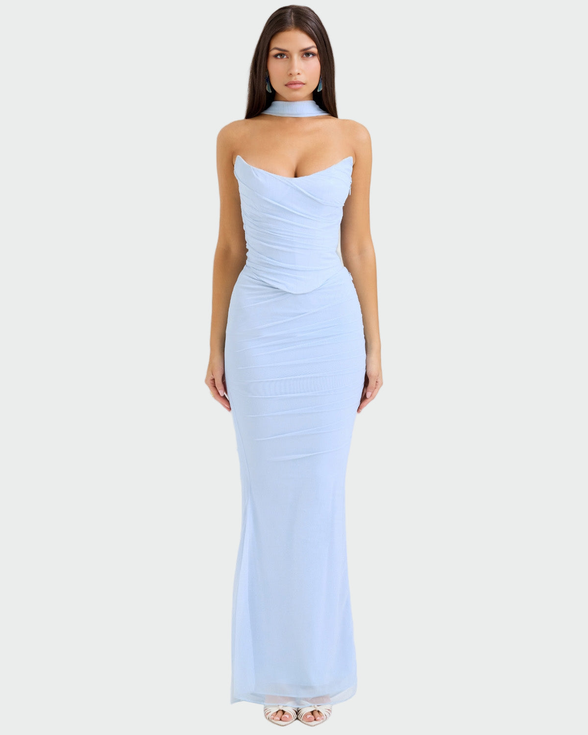 Christabella | Gorgeous Draped Corset Evening Dress