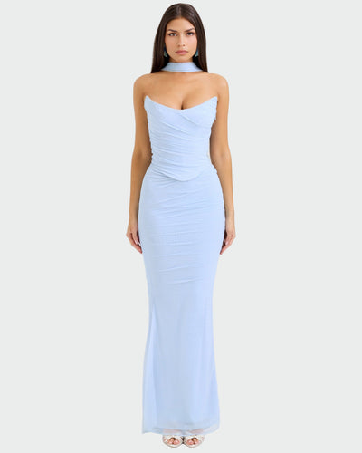 Christabella | Gorgeous Draped Corset Evening Dress
