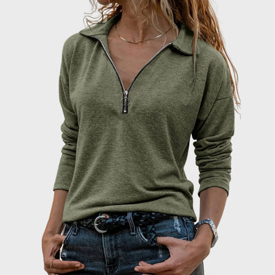 Amelia | Autumn Chic Long-Sleeved Top