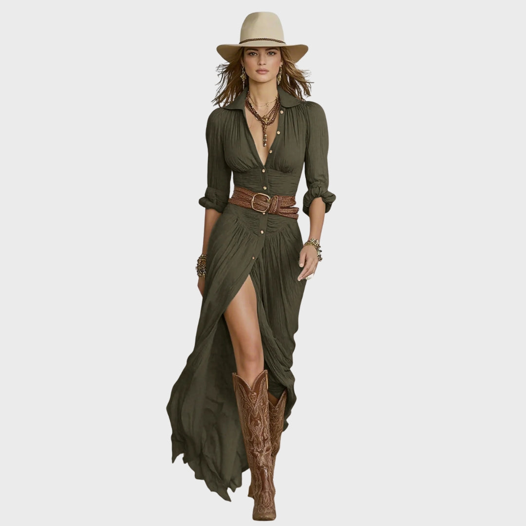 Blythe | Autumn Chic Maxi Dress