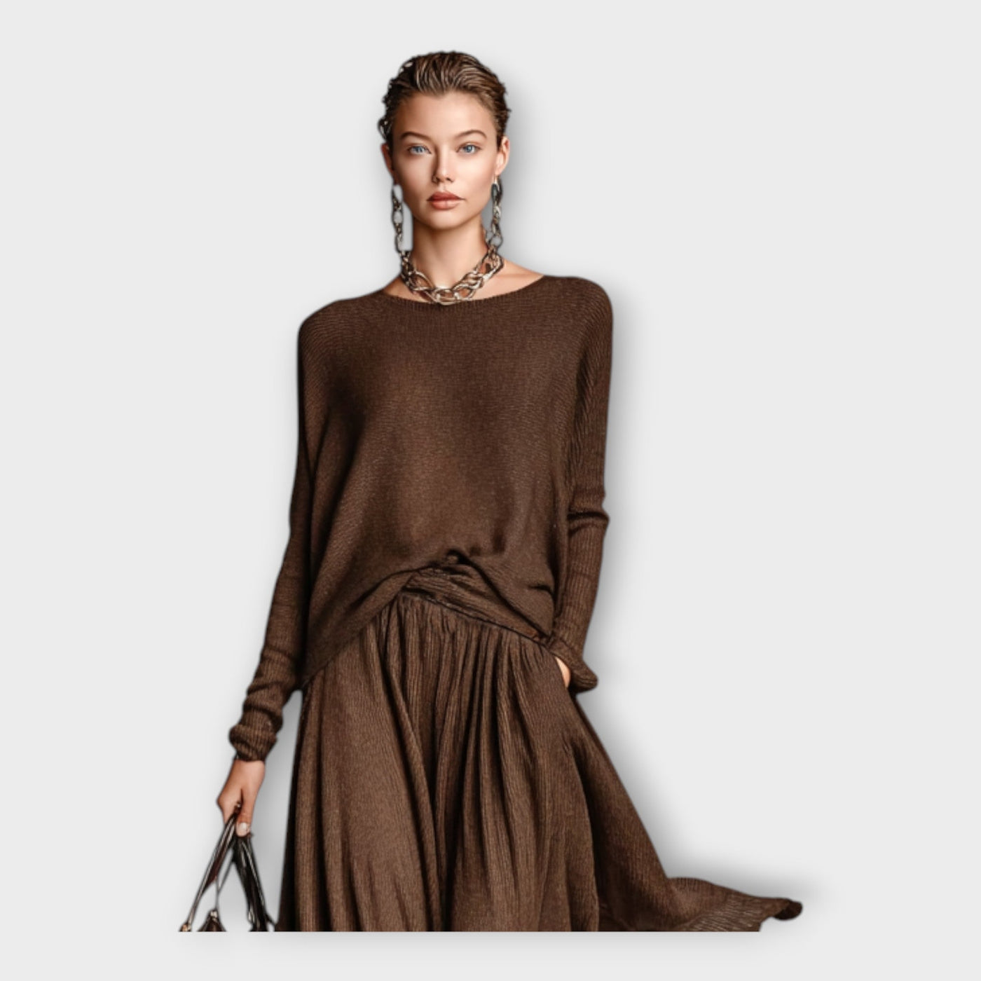 Beauchamp | Knitted Set With Airy Sophistication