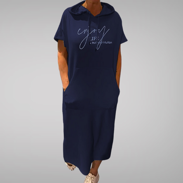 Saskia | Casual Hoodie Jurk