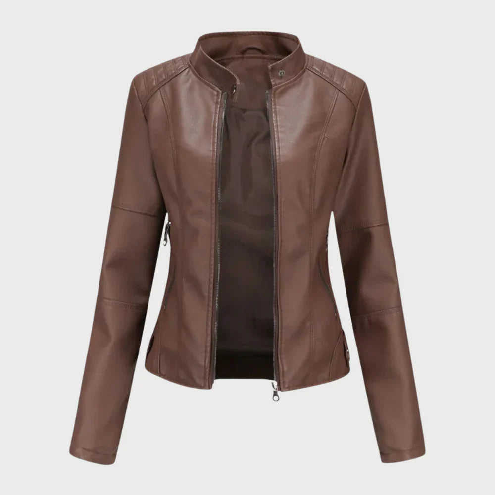 Alexandra | Casual Leather Jacket