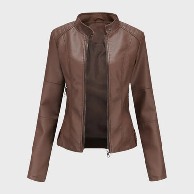 Alexandra | Casual Leather Jacket