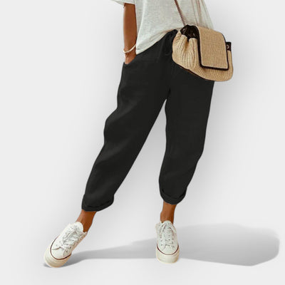 Alex Carter Middleton Smith | Light Linen Trousers