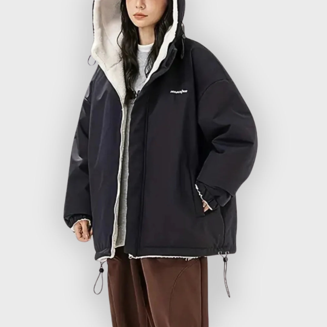 Mollie | Hooded Jacket – Reversible