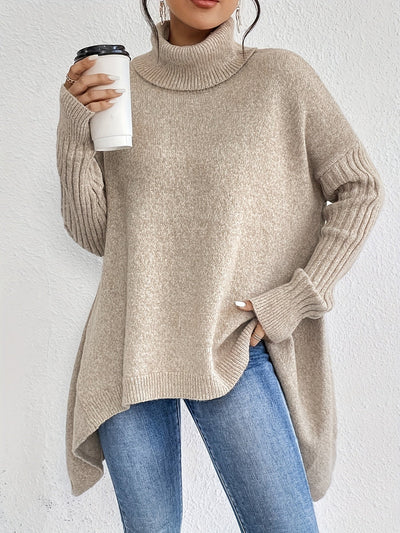 Sylvana™ | Oversized Turtleneck Sweater