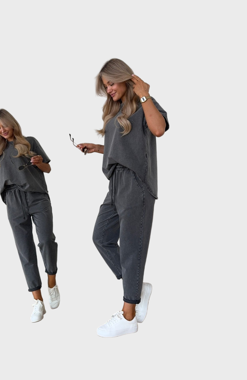 Alex Morgan Reed | Two Tone Cotton Everyday Ensemble