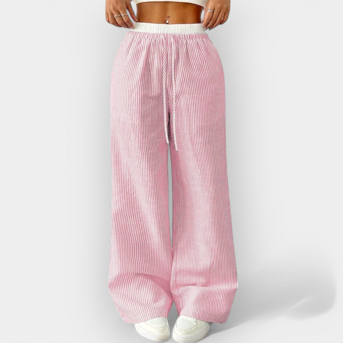 Ainsworth | Striped Wide Trousers for Professionals