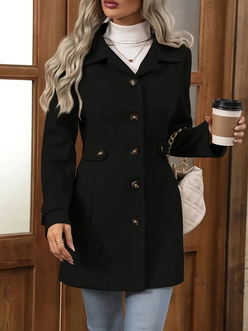 Hazel™ | Women's Elegant Tweed Coat