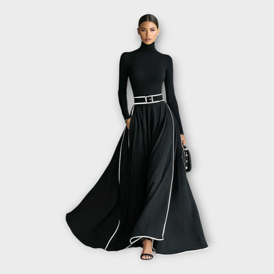 Catherine | Long Dress Quintessential Minimalist Finesse