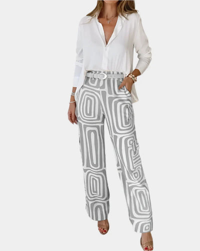 Rowan | Exquisitely Comfortable Belted Set Ensemble