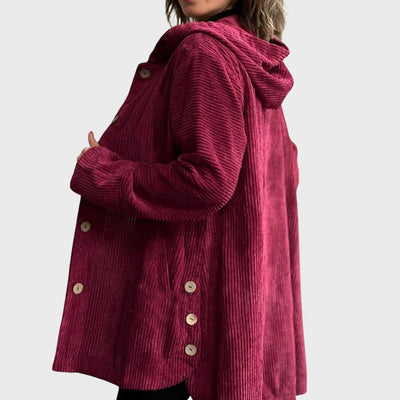 Juliet | Cozy Corduroy Hooded Jacket