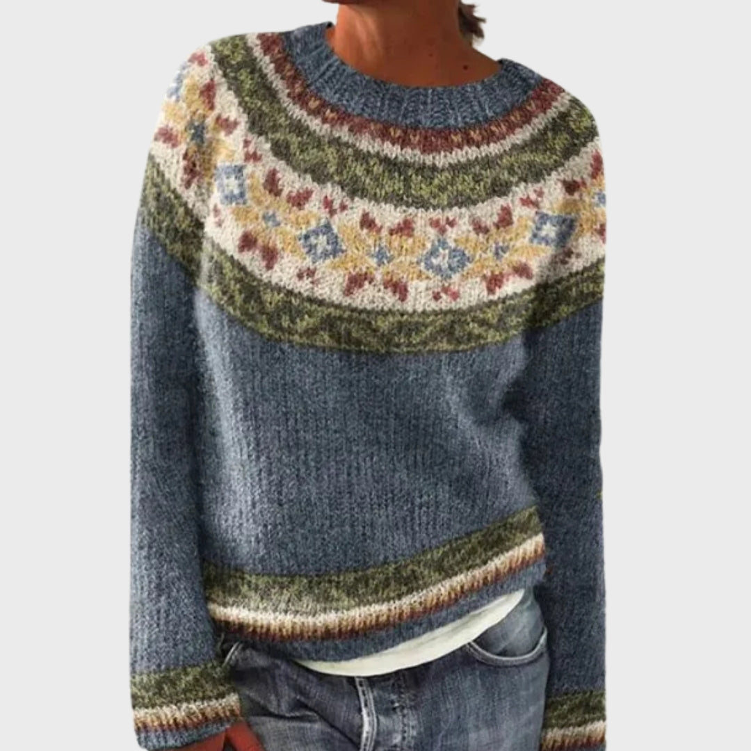 Sylvie | Retro Knitted Sweater