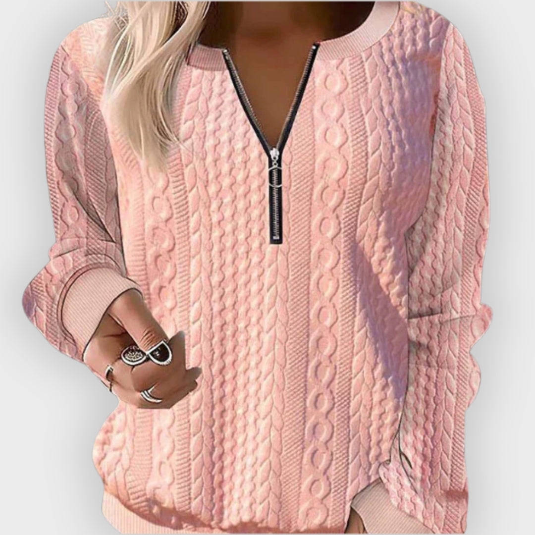 Elodie | Zipper Sweatshirt – Casual Wear