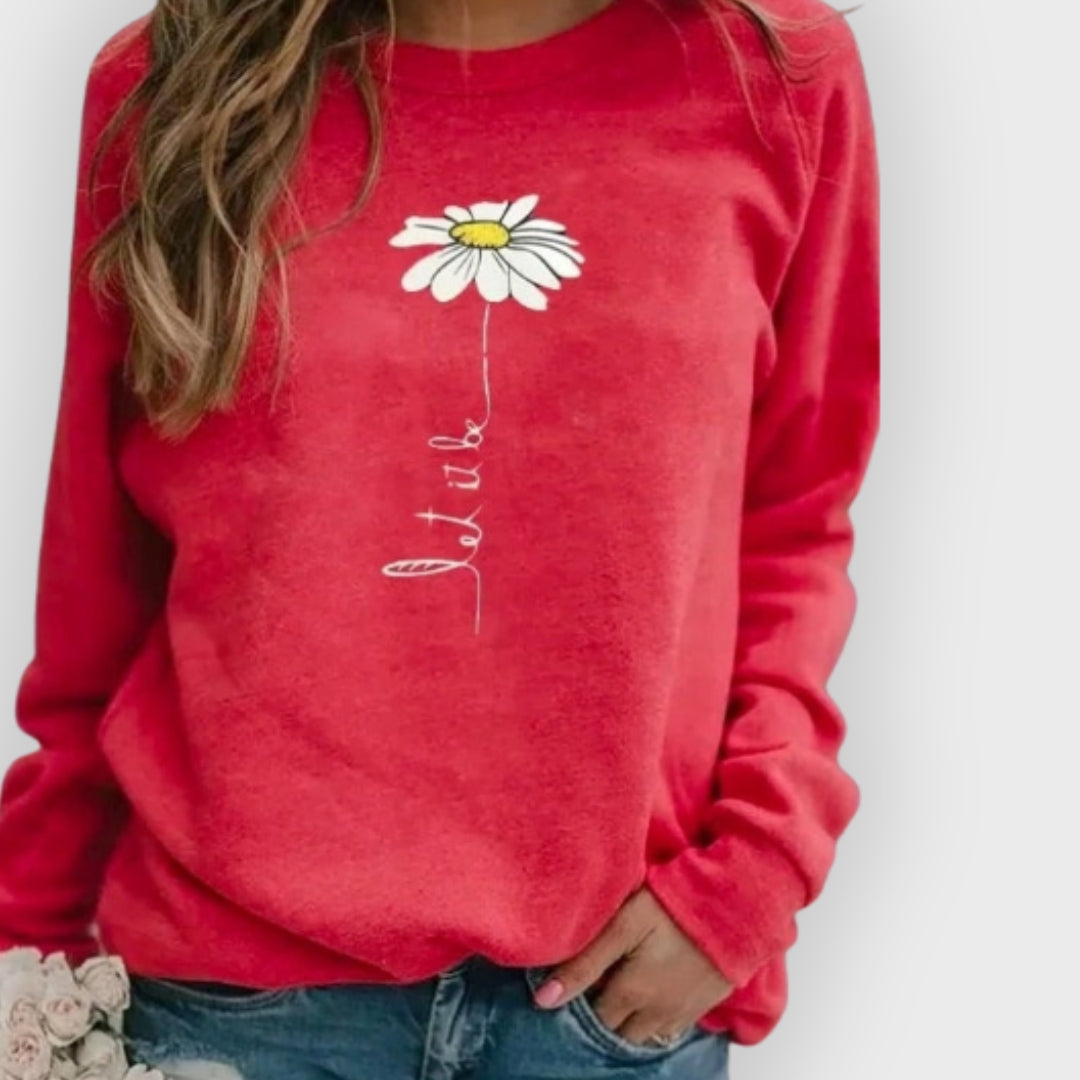 Lilah | Sweatshirt – Long Sleeve Casual Top