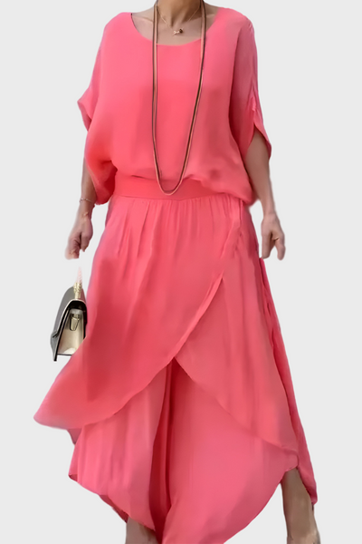 Worthington | Luxurious Extravagant Loose Slit Trousers